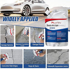 Concrete Crack Filler, Concrete Crack Repair Sealant, Weather-Resistant Crack Caulking Glue, Fast-Drying Crack Repair Adhesive for Slabs, Sidewalk, Foundation & Garage – Indoor Outdoor Use (5 Pack)