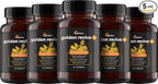 Golden Revive + Joint Support Supplement Featuring Turmeric with Black Pepper, Quercetin, and Magnesium- Turmeric Black Pepper Supplement - 6 Active Ingredients - 60 Capsules, 5 Pack