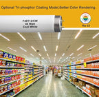 F40T12 48 inch luorescent Bulbs,T12 4 Foot Linear Fluorescent Tube,40 watts,2600 lumens,4100K Cool White,Replacement Tubes for Sylvania 21371 F40CWX,Philips 423129 F40T12/CW(6 Pack)