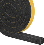 Air Conditioner Window Seal 1 Inch X 1 Inch, Open Cell Thick AC Weather Stripping High Resilience Foam Sealing Tape Adhesive AC Window Seal Kit (Total 13Ft)