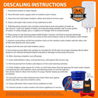 Chromex Tankless Heater Descaler Kit - Just Add Vinegar or Your Own Descaler