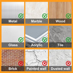 Window Weather Sealing Tape 2 Inch x 90 FT Weather Stripping Residue-Free Window Seal Insulation Tape for Doors Windows and Shower Glass Gaps White