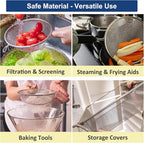 304 Stainless Steel Woven Wire Mesh 39.4in x 98ft Metal Window Screen Mesh Roll Security Mesh Roll for Door Screen/Patio Screen/Cabinets Mesh 20 Mesh 0.15mm Wire Dia (Silver, 39.4inch x 98 Feet)