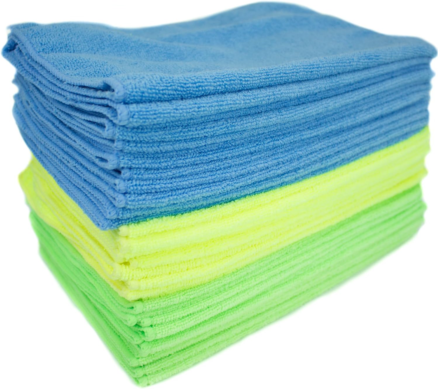 Zwipes Microfiber Cleaning Cloths (36 Pack) Assorted Color