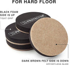 Furniture Sliders X-PROTECTOR 16 PCS – Furniture Sliders Hardwood Floors & Felt Furniture Movers – Moving Pads All Floor Types! Heavy Duty Reusable Sliders for Moving Furniture Easily & Safely!