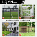 Combination Lock, LQYN Standard Dial Combination Lock, Pack of 48; Black Turnplate, 2 in. Wide, Fixed Three Digital Combination, for School, Gym & Locker, Toolbox, Gate