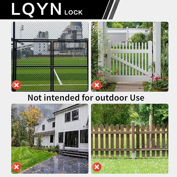 Combination Lock, LQYN Standard Dial Combination Lock, Pack of 48; Black Turnplate, 2 in. Wide, Fixed Three Digital Combination, for School, Gym & Locker, Toolbox, Gate