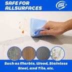 Reusable J Cloths, Disposable Kitchen Cleaning Cloths Dish Towels Dish Cloth Reusable Cloths for Kitchen, Bathroom, Household Cleaning (Blue & Green 100 Pack)