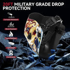 ARCCAPTAIN True Color Welding Helmet, 4 Arc Sensor Auto Darkening Welding Hood, Solar Powered Welding Mask, 1/1/1/1 Top Optical Clarity Welder Helmet, Wide Shade 4/9-13 for TIG MIG ARC, Dragon