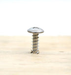 #4 X 1/2" Stainless Truss Head Phillips Wood Screw (100pc) 18-8 (304) Stainless Steel Screws by Bolt Dropper, ssd Screws