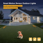 Motion Sensor Outdoor Wall Light, 3 Adjustable Lighting Modes Porch Lights, Dusk to Dawn Black Exterior Light Fixtures, Waterproof Outside Wall Lantern Sconce for House, Garage, Bulb Included