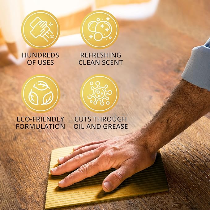 All Purpose Cleaner Concentrate - Advanage 20X The Wonder Cleaner Citrus for All Surfaces Around Bathroom, Kitchen, Oil and Grease | Multi Purpose Cleaner for Household Cleaning Solution | 128 Fl Oz