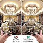 Vinaco MR16 Bulb,10 Pack 35W GU5.3 Base, 480LM High Output 12V 35W Bulb, 2800K Warm White MR16 Dimmable with Clear Glass Cover, MR16 GU5.3 for Landscape, Track Lights