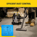 STANLEY Reusable Dry Filter Bag for 1-5 Gallon Wet/Dry Vacuum 25-1217, Compatible with SL18129, SL18130, SL18133, SL18136, SL18301-4B, SL18115P, SL18115, 3 Pack