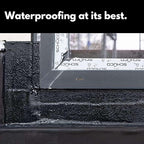 HSS Liquid Rubber White 7.7oz – MS Polymer Sealant for Roof, Cracks, Walls & Any Repairs, Solvent-Free, Flexible Liquid Membrane