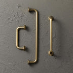 Goo-Ki 6.3"(160mm) c-c Champagne Bronze Cabinet Handle Drawer Pulls Zinc Alloy Kitchen Hardware - 6 Pack Modern Bar Pull Handles for Cupboard Wardrobe,9338UBR-160