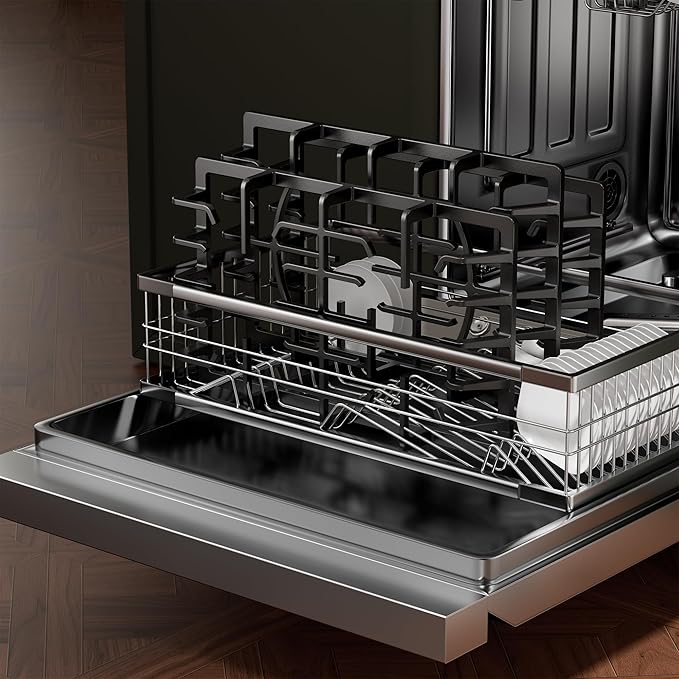 Empava 36" Bulit-in Tempered Glass Gas Cooktops 5 Italy Imported Sabaf Burners Stove Tops, 36 Inch, Black