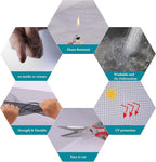 Window Screen Ultra Clear Stainless Steel Window Screen Replacement Mesh High Light Transmission Suitable for Windows Courtyards Patio Porch Pool Door, 36"x84"