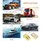 60A 32V Mini Slotted Automotive MCASE Shaped Cartridge Fuse Kit(Pack of 10pcs,60A)