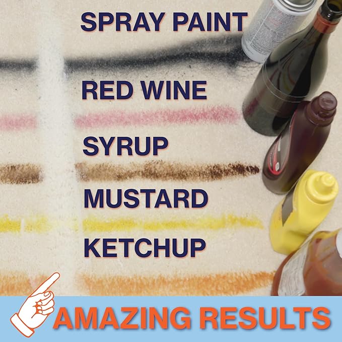 Whip It Cleaner, Multi Purpose Stain Remover Professional Strength Spray, Plant Based Enzyme Cleaner, Cleaning Food, Coffee, Wine, Baby Stains, Pet Stains, Over 500 uses, Made in USA, 32 OZ