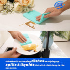 Reusable Kitchen Cleaning Cloths Dish Towels Dish Cloth Handi Wipe Reusable Cloths for Kitchen, Bathroom, Household Cleaning 100Pack Blue (Green 100 Pack)