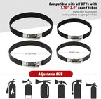 UTV Fire Extinguisher with Mount Kit- Quick Release Roll Bar Fire Extinguisher Bracket Holder for Any Vehicle with 1.75"-2" Roll Bar, Compatible with Polaris RZR/Can Am X3/Jeep Wrangler