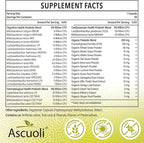 Probiotics for Women & Men - 300 Billion CFU, 22 Strains Probiotics + 15 Organic Herbs Blend, Daily Probiotics for Digestive Health, Immune, Gut, Bloating - 60 Capsule