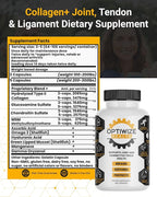 10 Natural Pain Relief Ingredients for Joint Tendon and Ligament Supplement for Arthritis, Injuries and Bone Health Collagen Type 2 MSM Glucosamine Chondroitin Green Lipped Mussel HA Omega and More