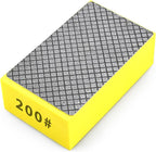 1pcs Diamond Hand Polishing Pads for Ceramic Tile Glass Grinding,Sanding Blocks Polishing 200#