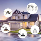 TJOY 24 Pack Vintage 8W ST58 LED Edison Light Bulbs, Dimmable, 60W Equivalent, 800Lumens, 2700K Warm White, E26 Base LED Filament Bulb, CRI80+, Antique Glass Style for Home, Bedroom, Office, Farmhouse