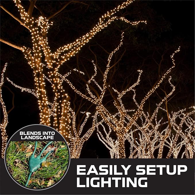 Iron Forge Cable Green 1 to 3 Outdoor Extension Cord Splitter 13 Ft (25 Ft Total Length) - 16 Gauge Power Cord, 3 Prong, 3 Outlets 16/3 SJTW