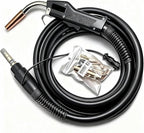 Havey Duty Mig Welding Gun 250A 15' Replacement for Tweco #2 fits Miller Mig Welder (15ft 250A Mig gun for Miller adapter)