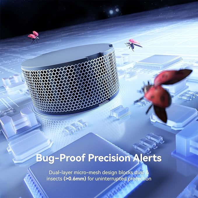 SITERWELL Smoke Detector, Hardwired Interconnected Smoke Detector, Photoelectric Smoke Alarm with 9V Backup Battery, Fire Alarm with Test/Silence Button,UL217-10th Listed, GS562A, 5 Packs