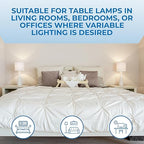 OHLECTRIC Porcelain 3-Way Turn Knob Mogul Socket with Hickey, Unglazed Mogul (E39 Base) High Heat Resistant Porcelain Socket, Lamp Fixture Replacement Socket, 750W, 250V, UL Listed