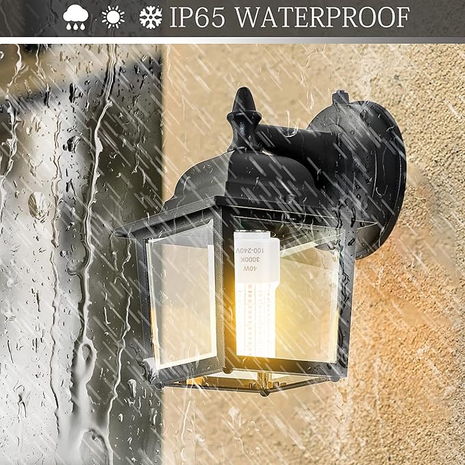 40W Led Corn Light Bulb(300W Equivalent) 5000lm 3000K Warm White E26/E27 Base Ceiling Fan Led Light Bulbs for Garage Backyard Warehouse Indoor Outdoor Led Corn Bulb