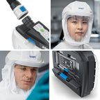 Dräger X-plore 8500 Powered Air-Purifying Respirator (PAPR) | 16hrs battery | Easy-Clean