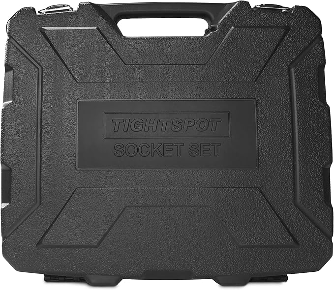 TIGHTSPOT 1/4" Drive 80pc Impact Socket MASTER SET, our Most Complete Set Ever with SAE & Metric from 3/16 Inch - 9/16 Inch, 4mm - 15mm, Standard/Deep/Universal & Torx & Inverted Torx Sockets & More