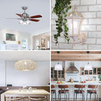 VOLIVO 6 Pack A19 LED Light Bulbs, Daylight 5000K, 60W Equivalent,Efficient 9W, 800 Lumens, E26 Base, Energy Saving LED Bulb, Non-Dimmable, UL Listed and FCC Certified, for Bedroom Living Room Home