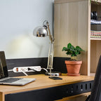 Digital Energy 6-Outlet Surge Protector Power Strip with 25-Ft Long Extension Cord, White, ETL Listed, UL Standard