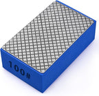 1pcs Diamond Hand Polishing Pads for Ceramic Tile Glass Grinding,Sanding Blocks Polishing 100#