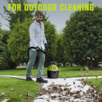 2.5 Gallon Small Shop Vac, 1.5 Peak HP Mini Shop Vac with Blowing Function, 15Ft of Cleaning Reach, 3 in 1 Shop Vacuum Wet and Dry for Floor/Car/Garage