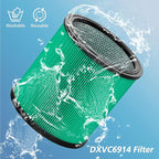 DXVC6914 Cartridge Filter Replacement Compatible with DeWalt DXV06P DXV09P DXV10P DXV10PL DXV10SA DXV12P DXV14P DXV16P Wet/Dry Vac Vacuum Cleaner (NOT fits for DXV06G/ DXV08S) 2 Pack