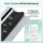 iSpring PFAS & Heavy Metals Removal 3-Stage Whole House Water Filter System, SGS-Tested to Reduce Up to 99% PFOA & PFOS, 10” x 4.5” Filters, 1” Inlet/Outlet, Model: WGB31B-PFKS
