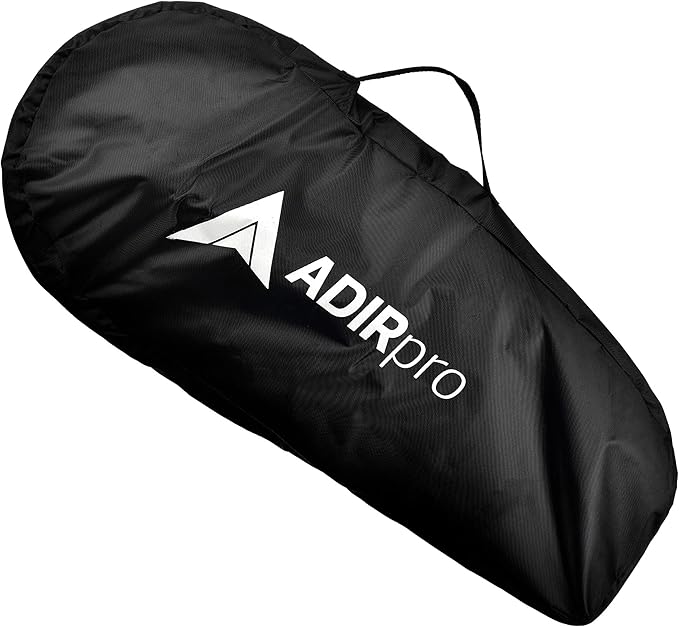AdirPro Digital Distance Measuring Wheel - Large Digital LCD Display - 12 Commercial Grade Feet-Inch - Free Carrying Bag