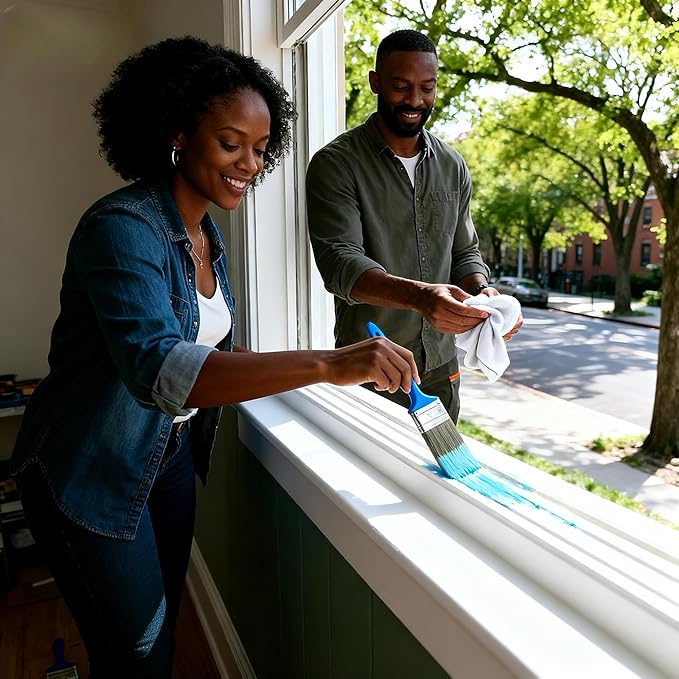 King Origin Versatile Paint Brush Set, 30 Pack, 2 Inch Paint Brushes, Small Paint Brushes for Walls, Furniture, Crafts - Detailed Painting & Larger Surface Coverage