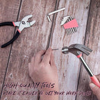 CARTMAN 39-Piece Home Tool Set Kit, Essential Household Hand Tools with Plastic Storage Case