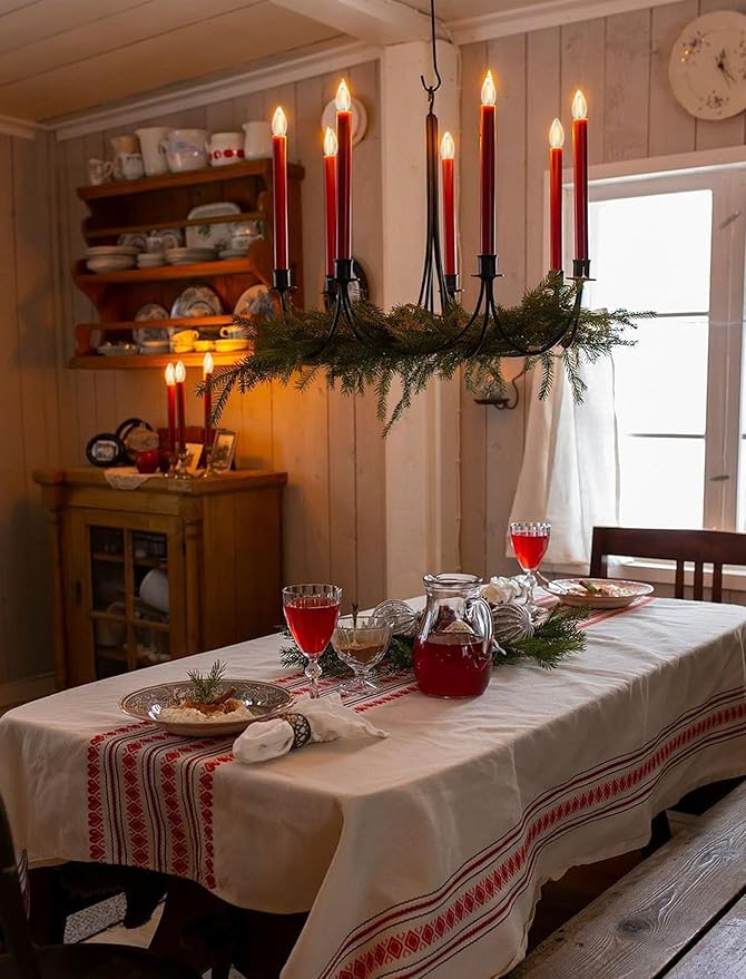 C26 LED Replacement Bulbs, 25 Pack Electric Candle Lamp Light Bulbs, E12 Candelabra Bulb for Window Candles, Chandeliers, Ceiling Fan, Night Light, 2700K Warm White