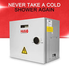 HUGO Battery Backup for Tankless Hot Water Heater & Gas Appliances L30 with Flow Kit