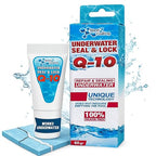 Nano Q10 Underwater Seal & Lock - Leak and Crack Repair Without Emptying The Pool, Reservoir, or Tank. Eco-Friendly Under Water Adhesive, Stays Flexible, Waterproof, and Chlorine Resistant (2.1 oz)