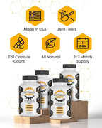 10 Natural Pain Relief Ingredients for Joint Tendon and Ligament Supplement for Arthritis, Injuries and Bone Health Collagen Type 2 MSM Glucosamine Chondroitin Green Lipped Mussel HA Omega and More